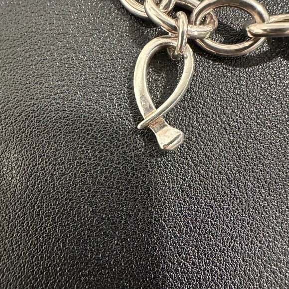 Gucci Sterling Silver Charm Necklace. (172836) - Picture 7 of 16